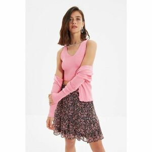 Trendyol Pink Buttoned Blouse Cardigan Knitwear Suit kép