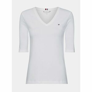 White Women's Basic T-Shirt Tommy Hilfiger - Women kép