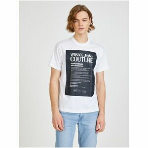 White Men's T-Shirt Versace Jeans Couture - Men's kép