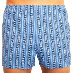 Classic men's shorts Foltine blue hexagon kép
