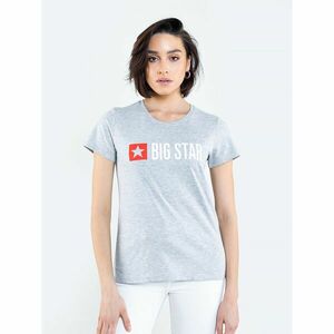 Big Star Női T-shirt_ss póló 158859 Fekete Kötött-901 kép