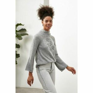 Trendyol Anthracite Knitwear Sweater kép