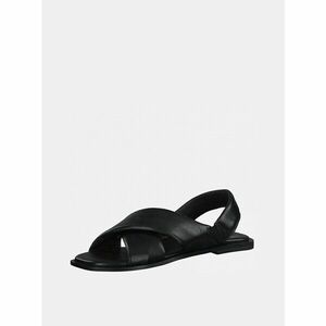 Black Leather Sandals Tamaris - Women kép