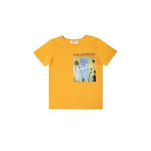 Trendyol Orange Printed Boy Knitted T-Shirt kép