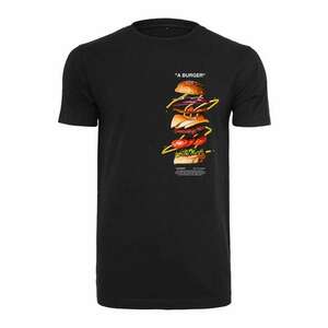 Mister Tee Póló 'A Burger' fekete / világos bézs / világoszöld / sötét barna / mustár kép