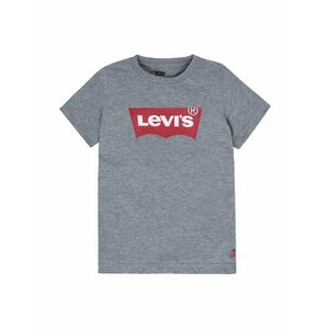 LEVI'S Póló szürke melír / fehér / piros kép