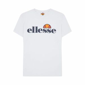 ELLESSE Póló 'Albany' fehér / tengerészkék / narancs / piros kép