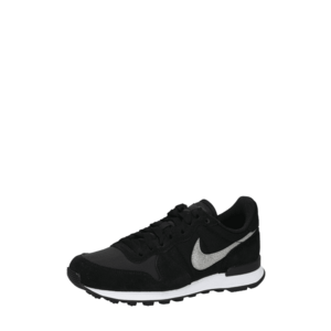 Nike Sportswear Rövid szárú edzőcipők 'Internationalist' fekete / ezüst kép