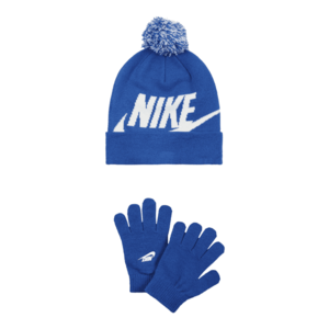 Nike Sportswear Szettek 'Mütze & Handschuhe' királykék / fehér kép