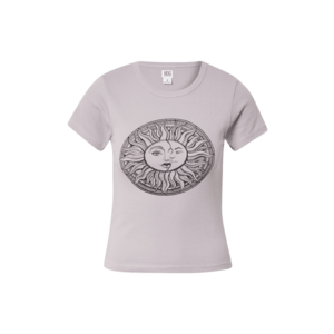 BDG Urban Outfitters Póló 'Celestial Sun' kő / fekete kép