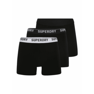 Superdry Boxeralsók fekete / fehér / világoskék kép