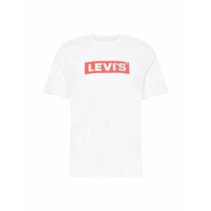 LEVI'S ® Póló 'SS Relaxed Fit Tee' piros / fehér kép