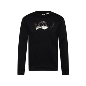 LEVI'S Tréning póló fekete / ezüst kép