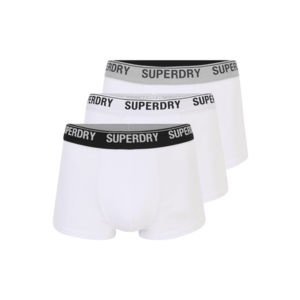 Superdry Boxeralsók fehér / fekete / szürke kép