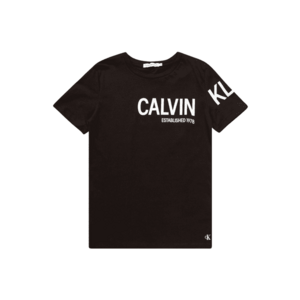 Calvin Klein Jeans Póló fekete / fehér kép