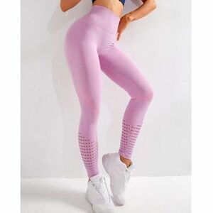 Fitness Leggings-Rózsaszín/L KP14751 kép