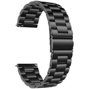 4wrist 4wrist Acél óraszíj Samsung Galaxy Watch-hoz Black 22 mm kép