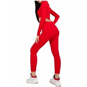 piros bordás leggings kép