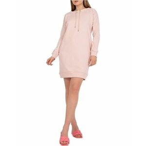 Világos rózsaszín pulóver ruha kép