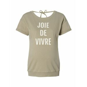 Supermom Póló 'Joie de Vivre' olíva / fehér kép