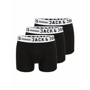 JACK & JONES Boxeralsók 'SENSE' fekete / fehér kép