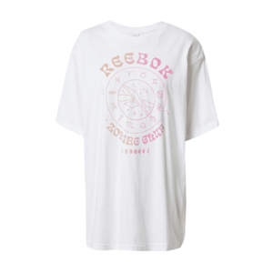 Reebok Classics Oversize póló 'Supernatural' fehér / világos-rózsaszín / őszibarack kép