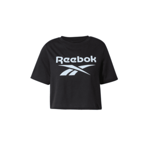 Reebok Classics Póló fekete / pasztellkék kép