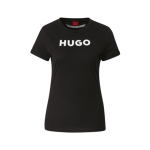 HUGO Póló 'The HUGO Tee' fekete / fehér kép