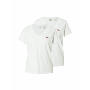 LEVI'S ® Póló '2Pack Vneck Tee' piros / fehér kép