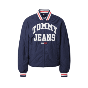 Tommy Jeans Átmeneti dzseki fehér / tengerészkék / piros kép