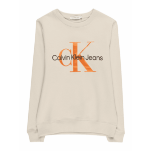 Calvin Klein Jeans Tréning póló gitt / fekete / sötét narancssárga kép