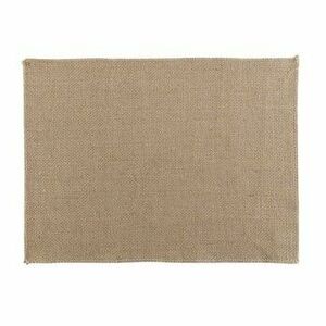 Tányéralátét Douceur d intérieur 2 SETS DE TABLE 33 x 45 CM JUTE UNI LENY X2 kép