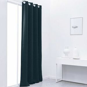 Függönyök és árnyékolók Today Rideau Occultant 140/240 Polyester TODAY Essential Paon kép