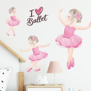 I Love Ballet Falimatrica/Tapéta KP16372 kép