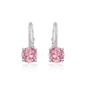 JVD JVD Ezüst fülbevaló rózsaszín cirkónium kövekkel SVLE0620XH2R200 kép