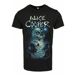Mr. Tee Alice Cooper Graveyard Blue Tee black kép