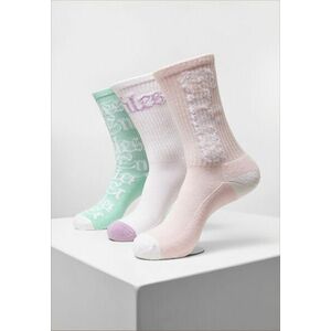 Mr. Tee Endless Socks 3-pack white/lightrose/mint kép