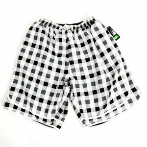 Southpole Reversible Shorts Black White kép