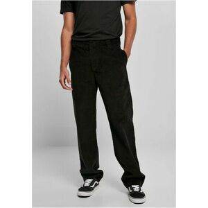 Urban Classics Corduroy Workwear Pants black kép