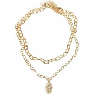 Urban Classics Madonna Layering Necklace gold kép