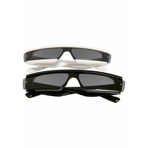 Urban Classics Sunglasses Alabama 2-Pack black/white kép