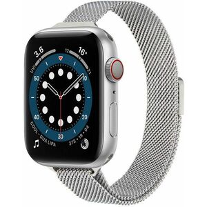 4wrist 4wrist Milánói acél szíj Apple Watch-hoz - Silver 38/40/41 mm kép