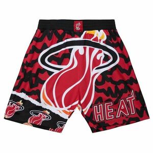 Mitchell & Ness shorts Miami Heat Jumbotron 2.0 Submimated Mesh Shorts red/black kép