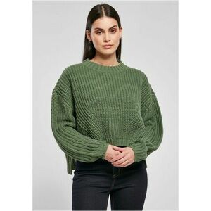 Urban Classics Ladies Wide Oversize Sweater salvia kép