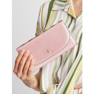 Női elegáns pénztárca RENEE világos rózsaszín kép