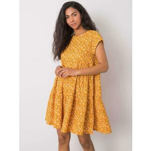 Női túlméretezett ruha Eve STITCH & SOUL sárga kép