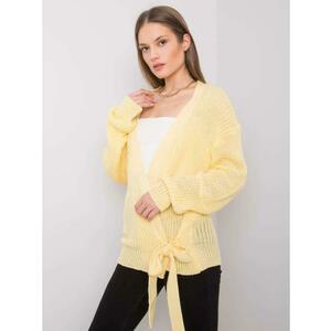 Női pulóver Daisy RUE PARIS sárga kép