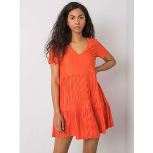 Női Yazmin RUE PARIS ruha narancs színben kép