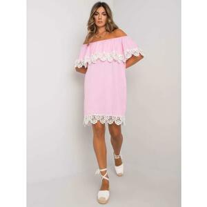 Női csipke ruha spanyol LEElight pink kép