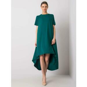 Női Casandra RUE PARIS ruha sötétzöld kép